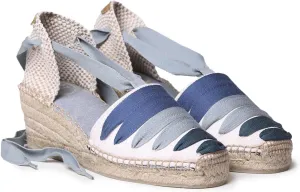 TONI PONS Viola Women's Vegan Wedge Espadrille made of cotton canvas.