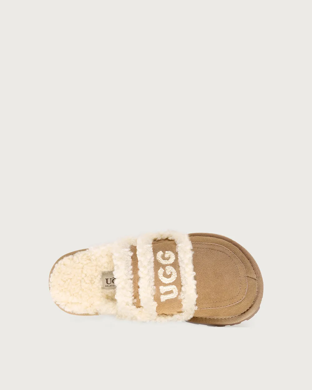 UGG Square Toe  Logo Slipper