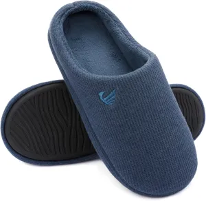 ULTRAIDEAS Men's Comfy Memory Foam Slippers Indoor, House Slippers for Men Non-Slip