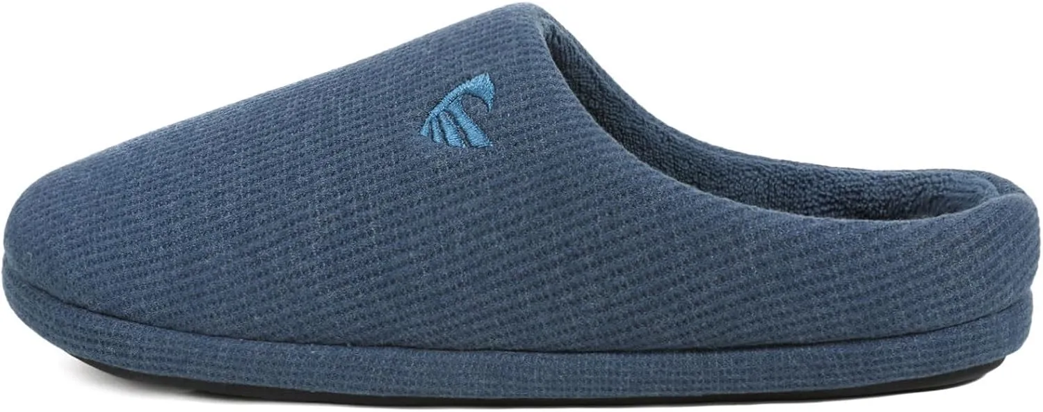 ULTRAIDEAS Men's Comfy Memory Foam Slippers Indoor, House Slippers for Men Non-Slip