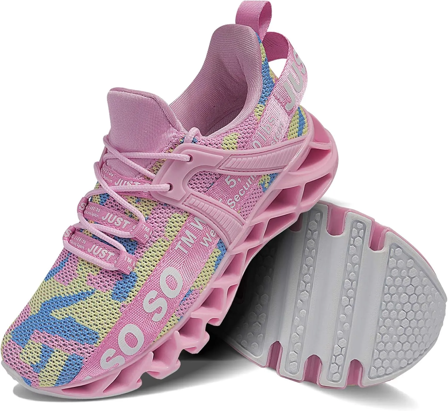 UMYOGO Women's Running Shoes Non Slip Athletic Tennis Walking Blade Type Sneakers