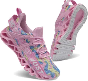 UMYOGO Women's Running Shoes Non Slip Athletic Tennis Walking Blade Type Sneakers