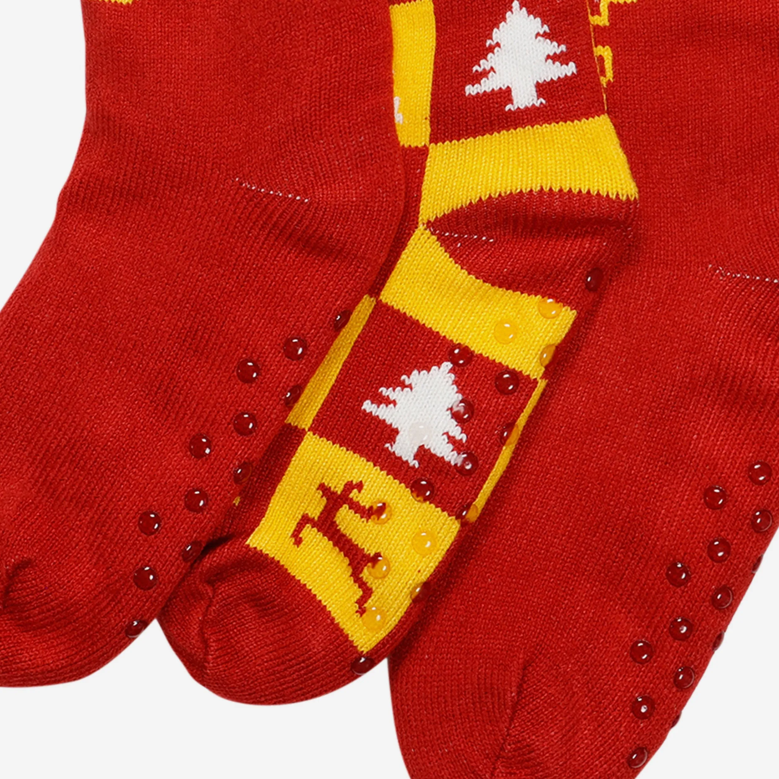 USC Trojans Womens Fan Footy 3 Pack Slipper Socks