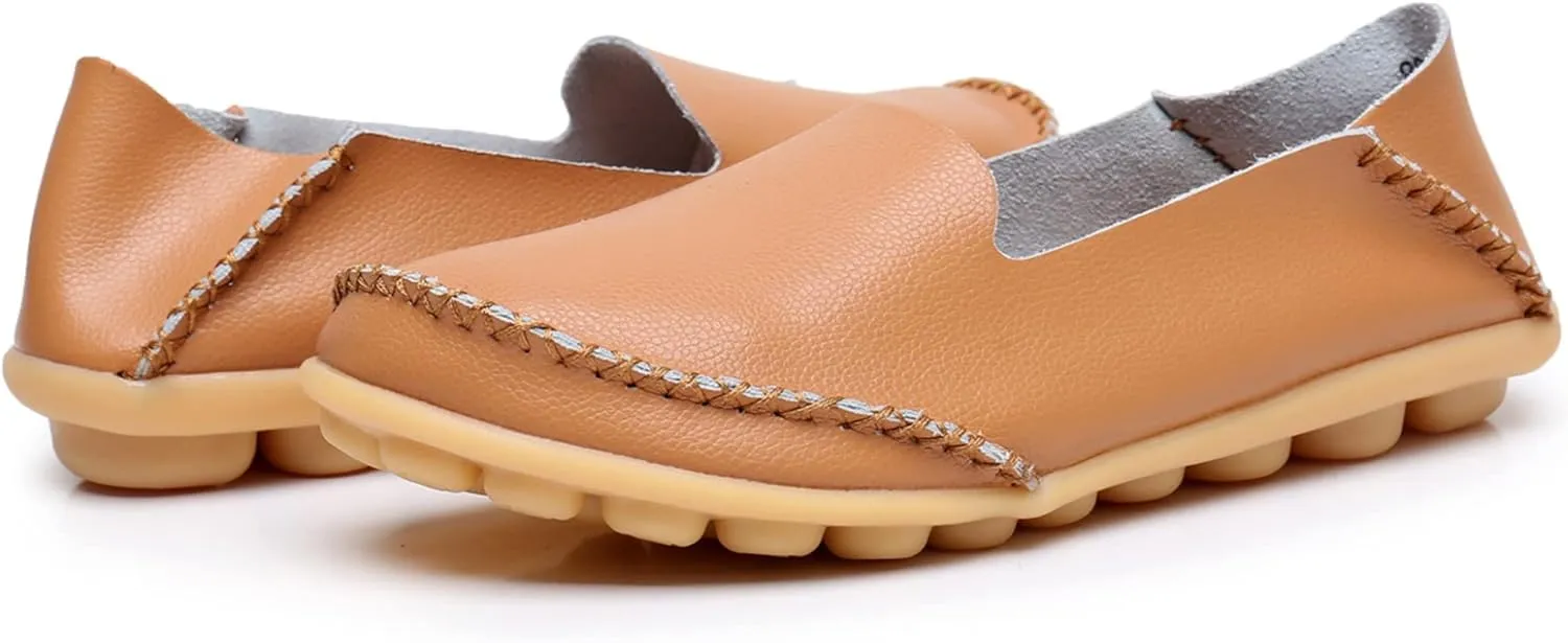 VenusCelia Women's Streamline Comfort Walking Flat Loafer