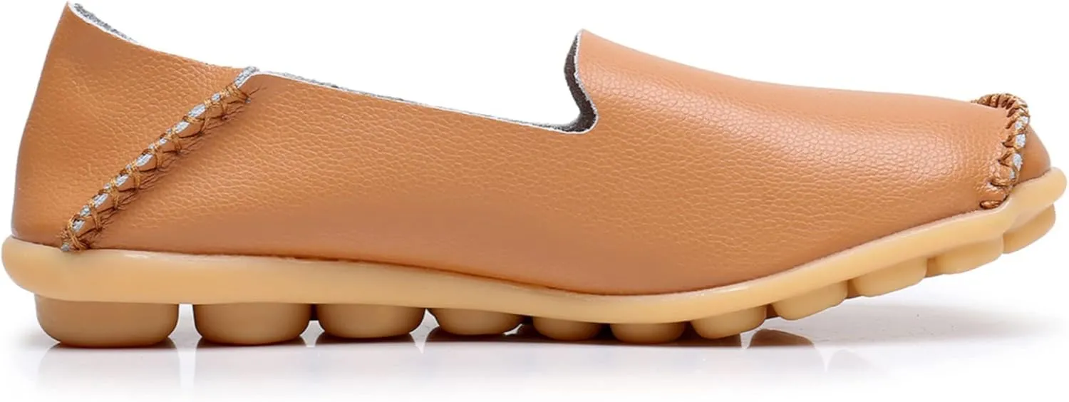 VenusCelia Women's Streamline Comfort Walking Flat Loafer