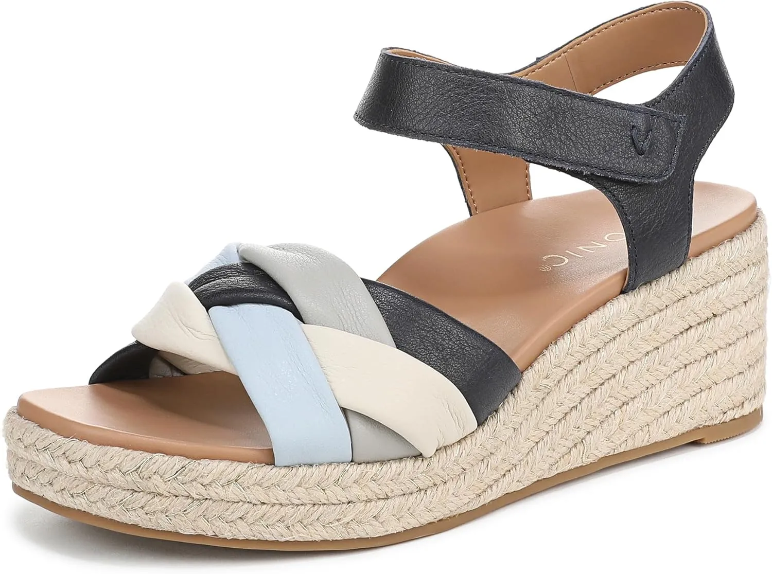 Vionic Women's Saratoga Espadrille Sandals Wedge