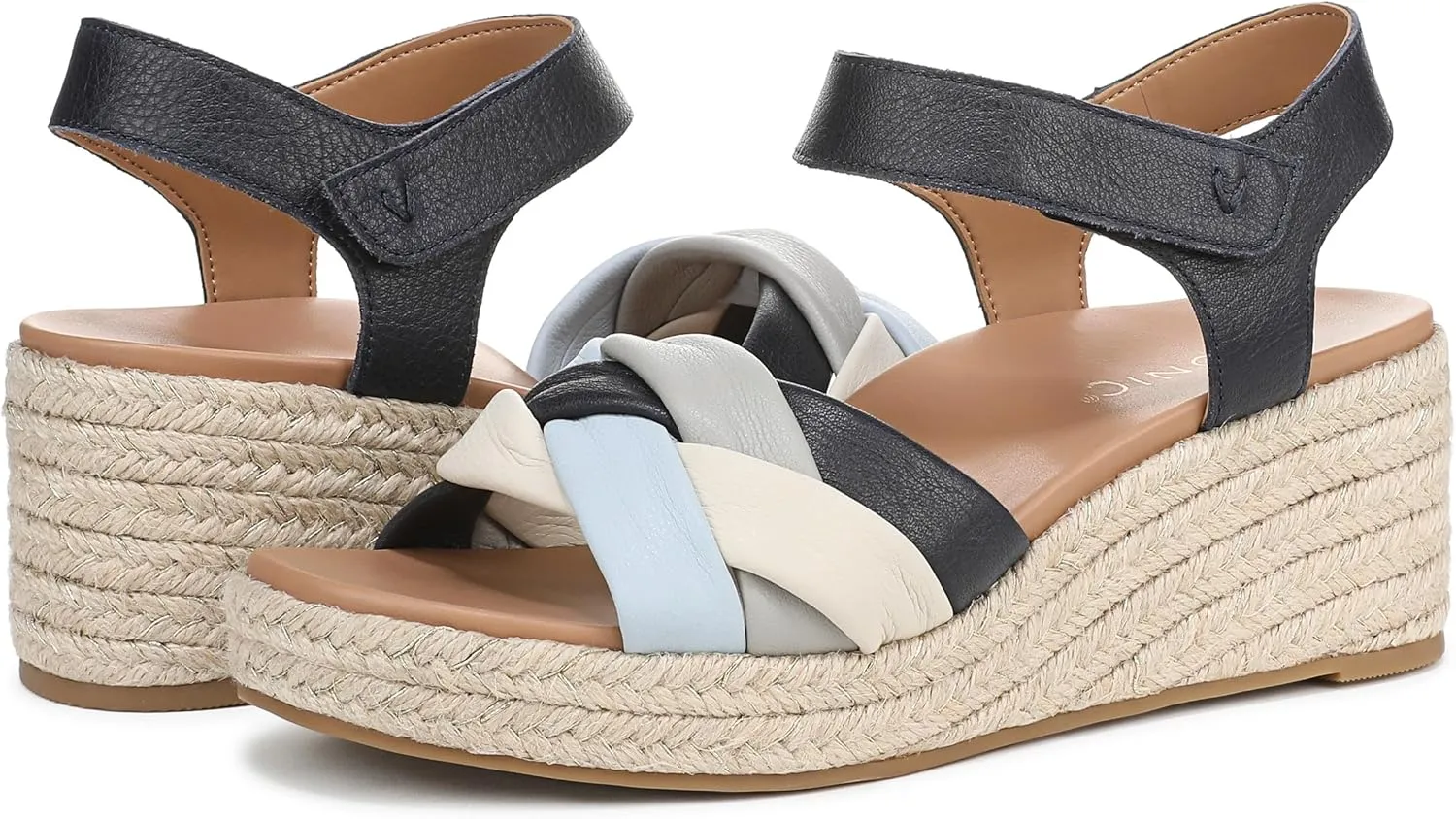 Vionic Women's Saratoga Espadrille Sandals Wedge