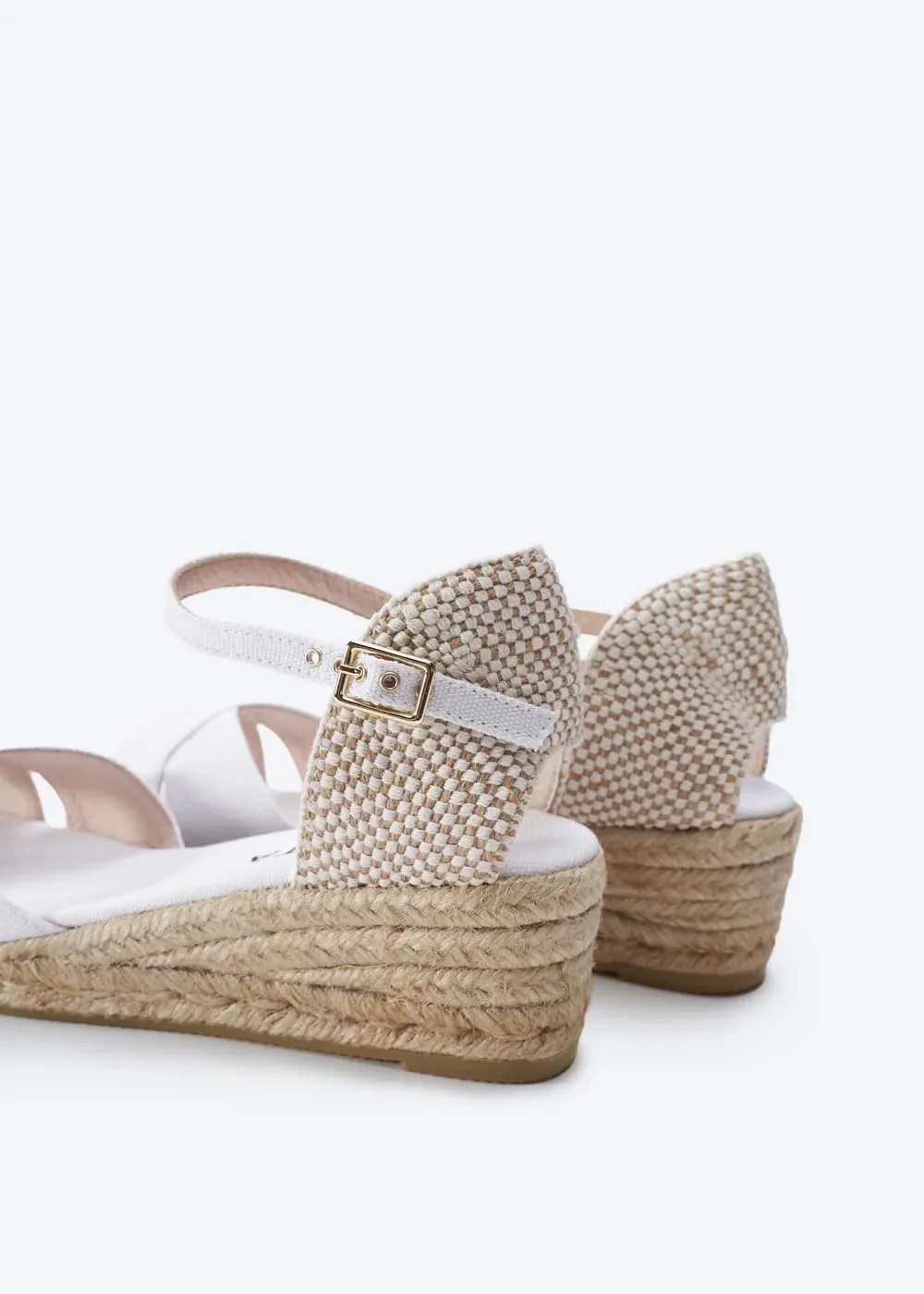 VISCATA Salina Canvas Espadrille Sandal Wedges, Comfort and Style for Every Occasion, Size 5-12