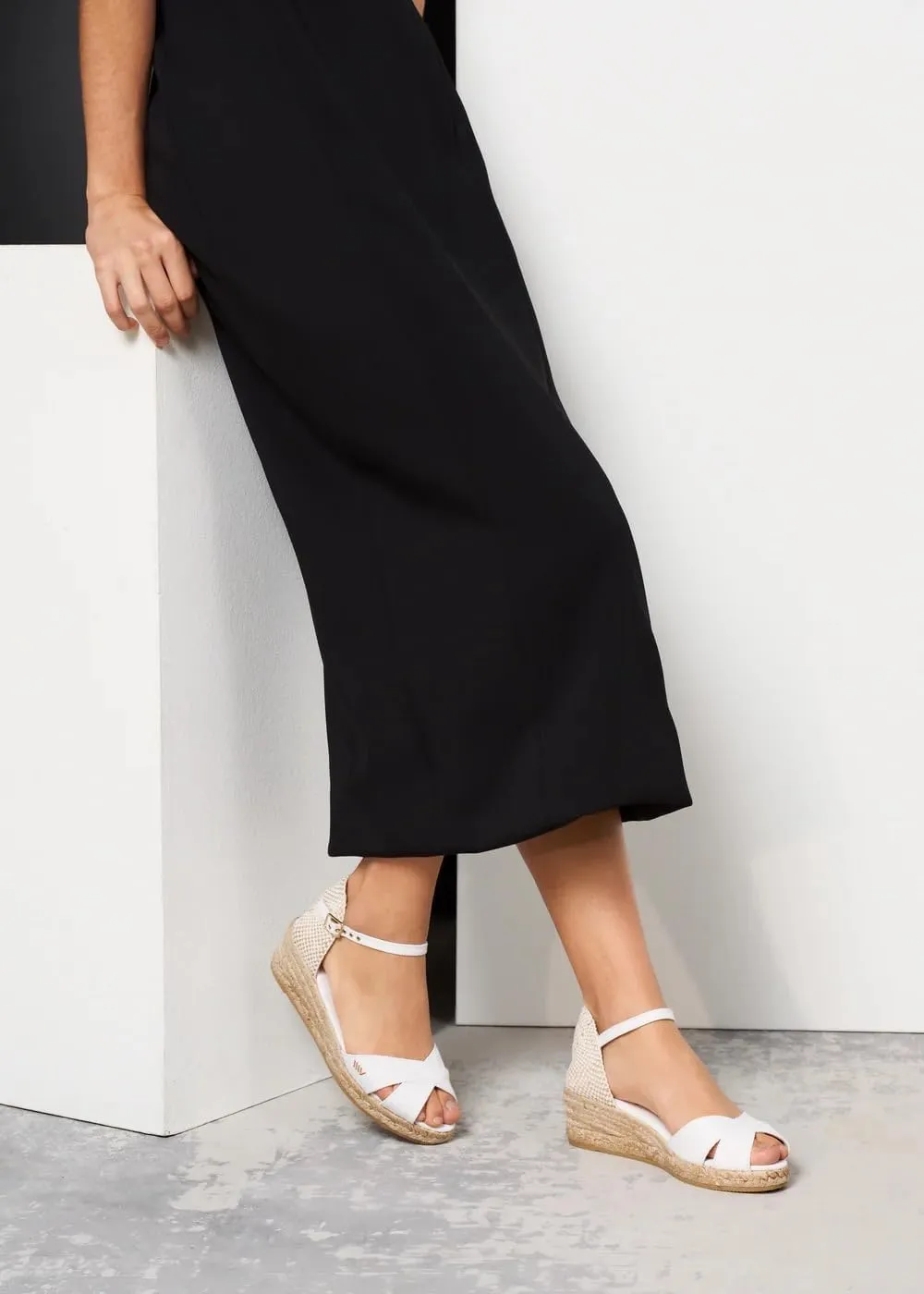 VISCATA Salina Canvas Espadrille Sandal Wedges, Comfort and Style for Every Occasion, Size 5-12