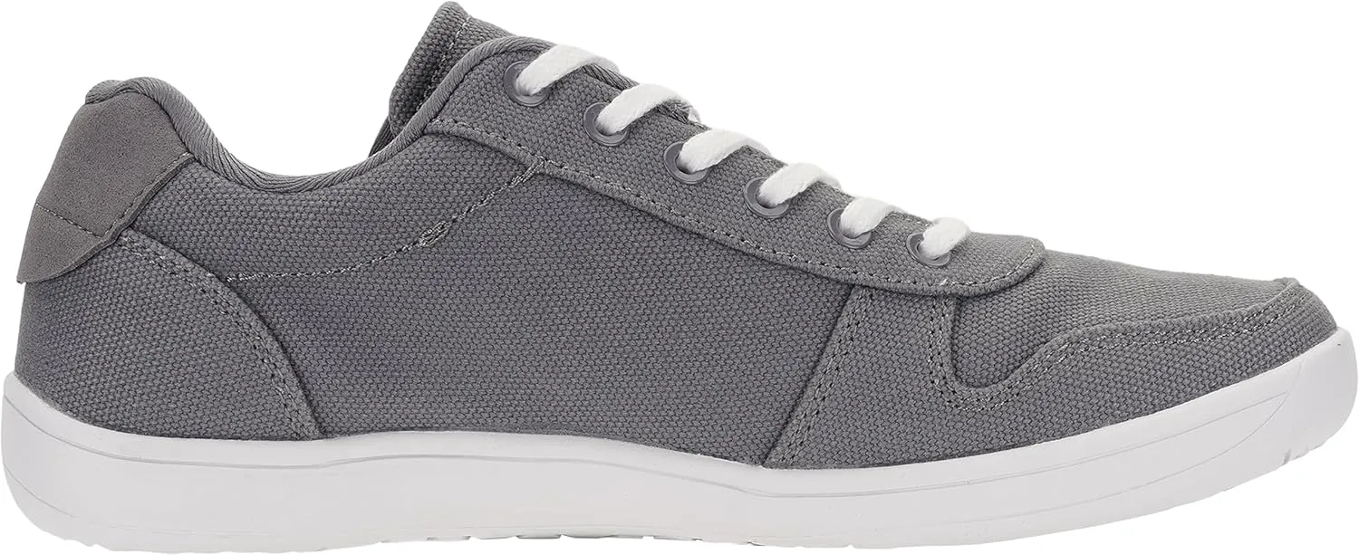 WHITIN Wide Toe Box Barefoot Sneakers for Women | Canvas Minimalist Shoes