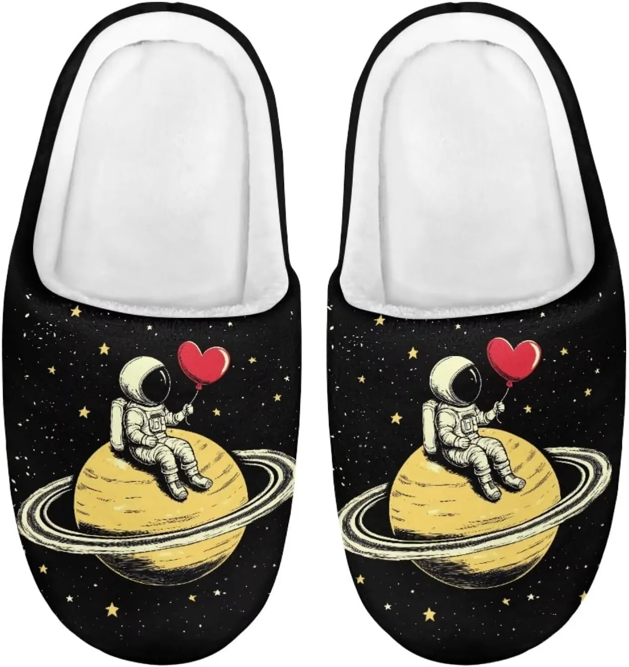 Winter Fluffy Slippers for Girls and Boys, Comfy Warm Scuff Slippers for Walking, Slip On Closed Toe Shoes for Home