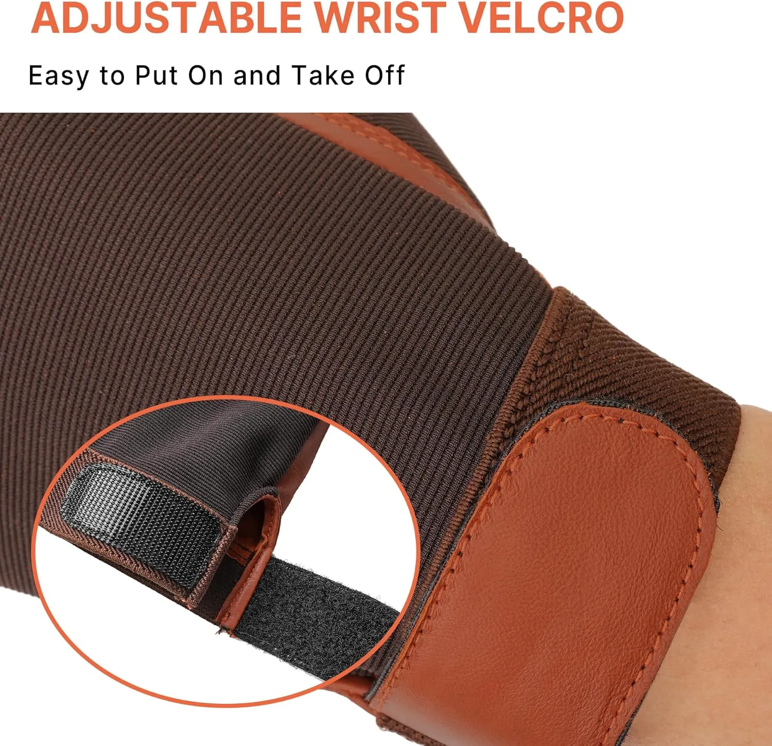 Women 100% Leather Horse Riding Gloves, Windproof & Breathable，Equestrian Horseback Riding Gloves