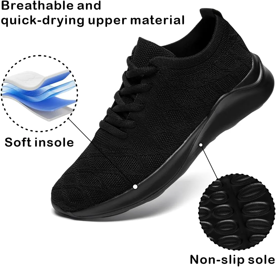 Women Lightweight Slip On Walking Running Shoes Breathable Mesh Sport Sneakers Women's Workout Casual Gym Jogging Shoes