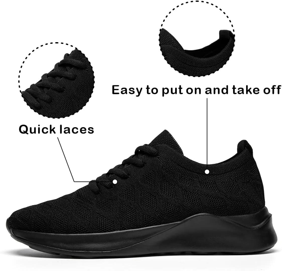 Women Lightweight Slip On Walking Running Shoes Breathable Mesh Sport Sneakers Women's Workout Casual Gym Jogging Shoes