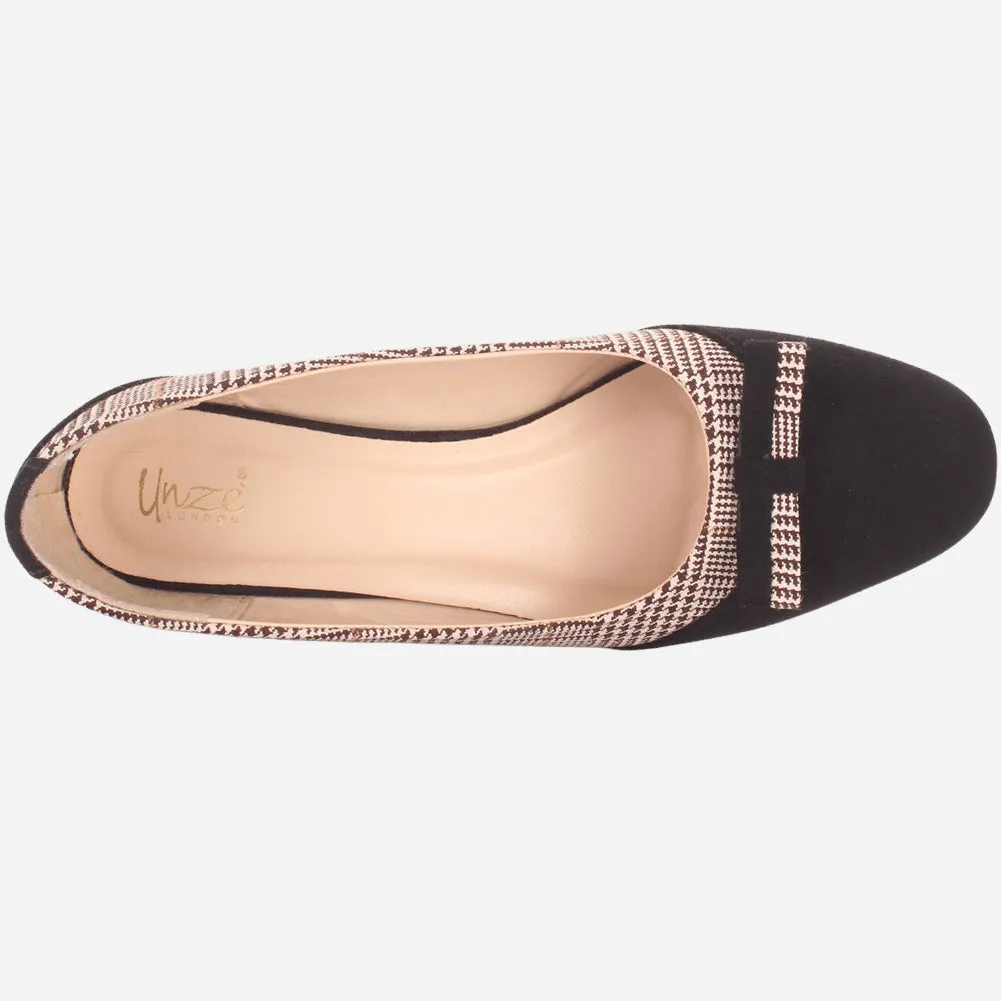 Women "FLORA" Slip On Court Shoes