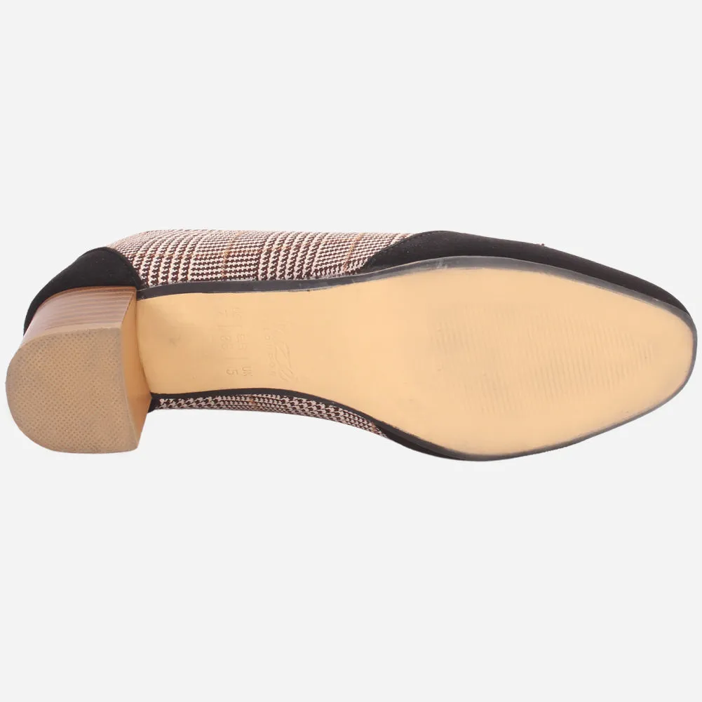 Women "FLORA" Slip On Court Shoes