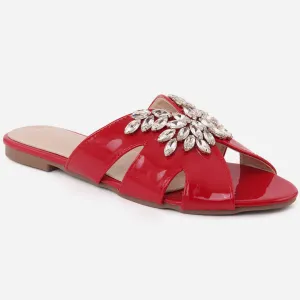 Women "KESHIA" Gemstone Comfy Slippers