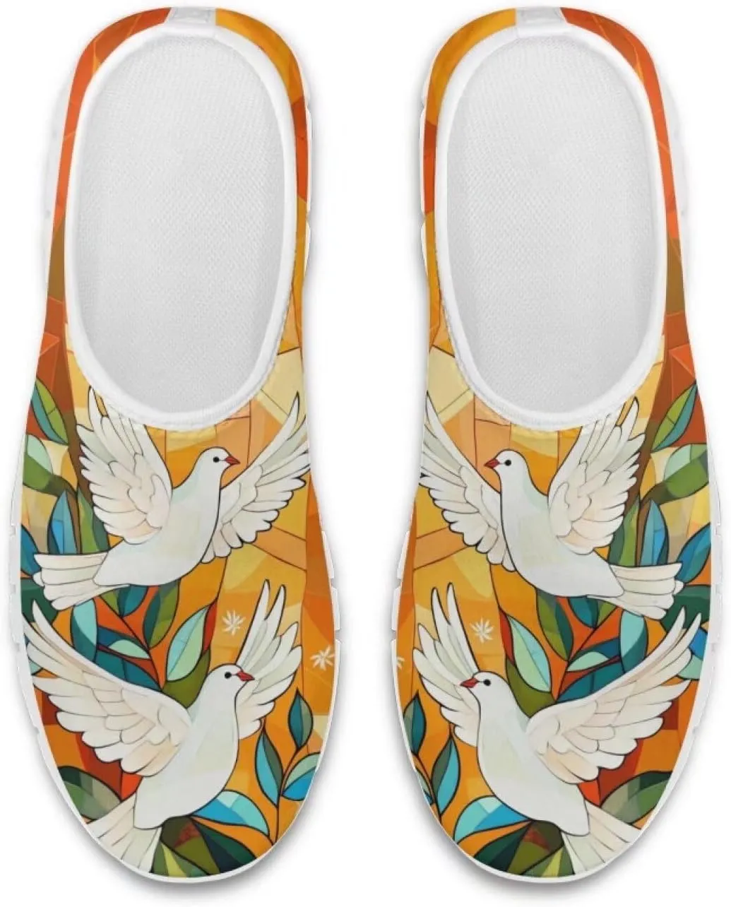 Women Slip On Sneakers Trendy Casual Shoes Womens Non Slip Walking Shoes