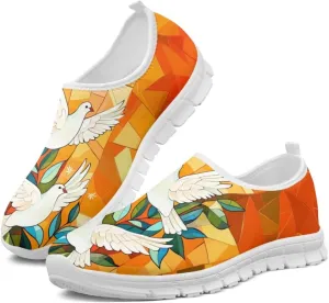 Women Slip On Sneakers Trendy Casual Shoes Womens Non Slip Walking Shoes