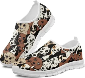 Women Slip On Tennis Shoes Womens Non Slip Work Shoes Casual Sneakers