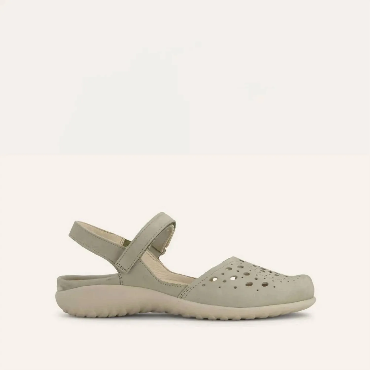 Women's Arataki Mary Jane Shoes - Medium In Sage Nubuck