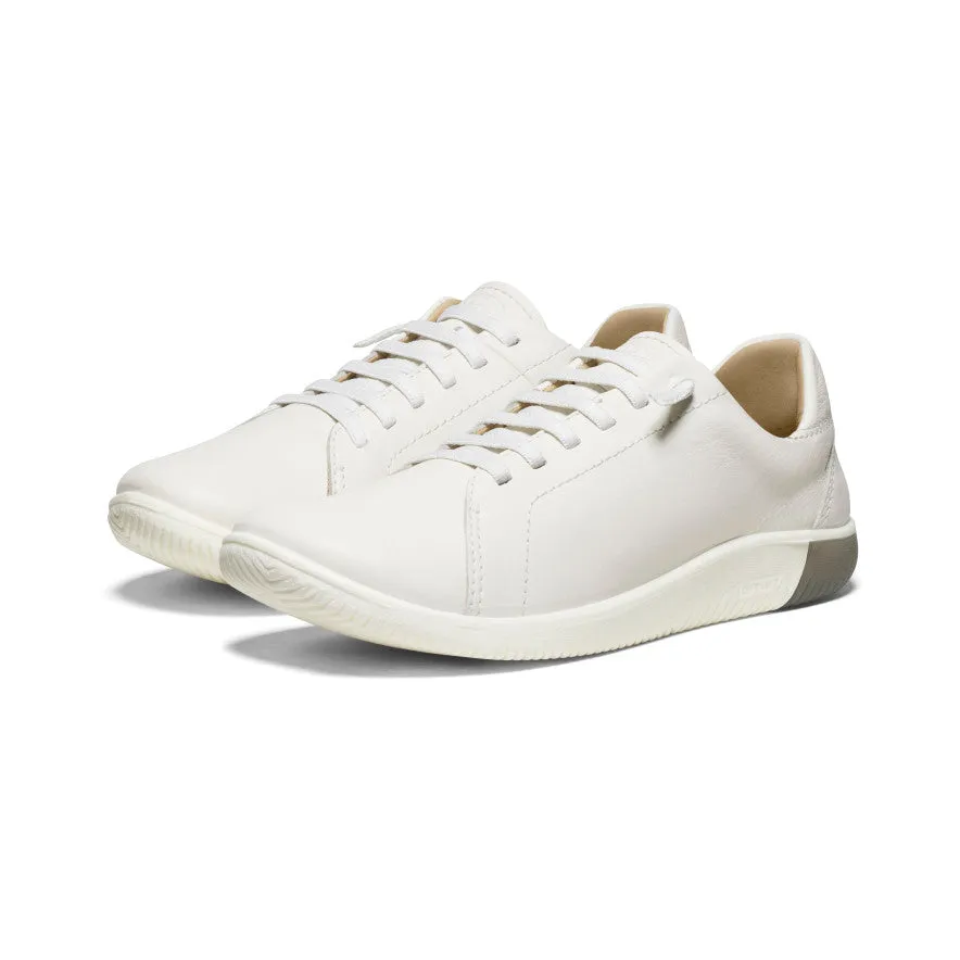 Women's KNX Leather Sneaker - Star White/Star White