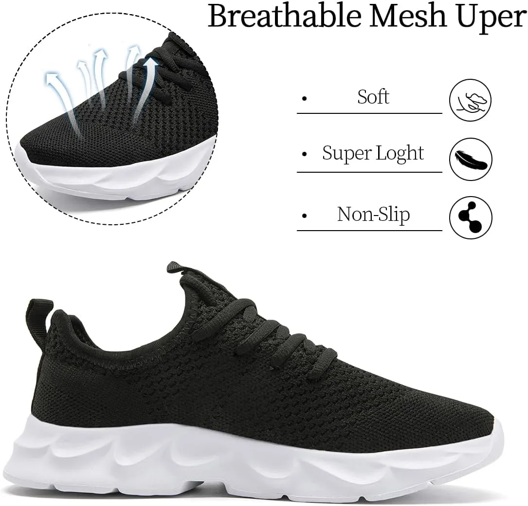 Women's Running Shoes Breathable Casual Athletic Sneakers Lightweight Comfortable Slip On Gym Walking Tennis Fashion Casual Shoes Sports Shoes