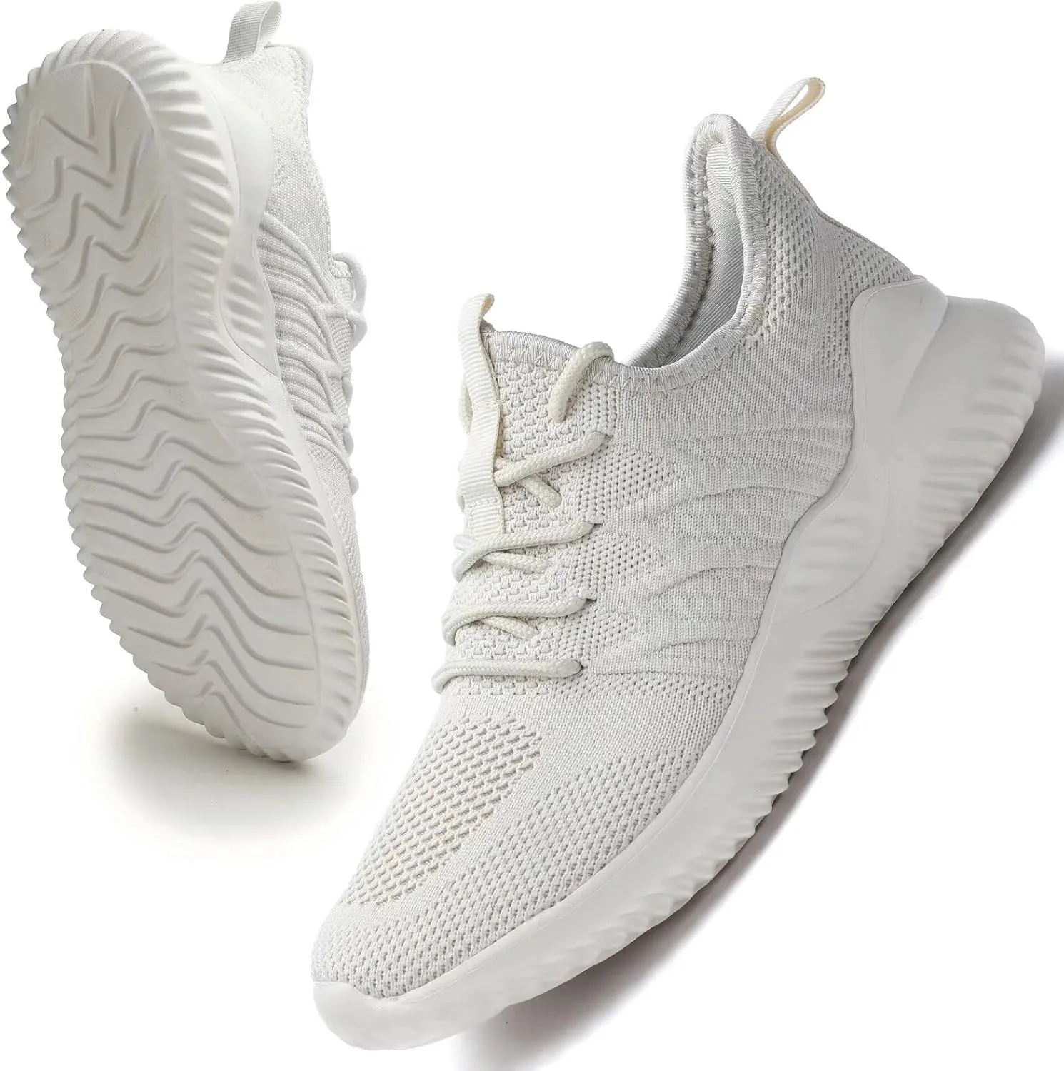 Women's Running Shoes Ladies Slip on Tennis Walking Sneakers Lightweight Breathable Comfort Work Gym Trainers Stylish Shoes