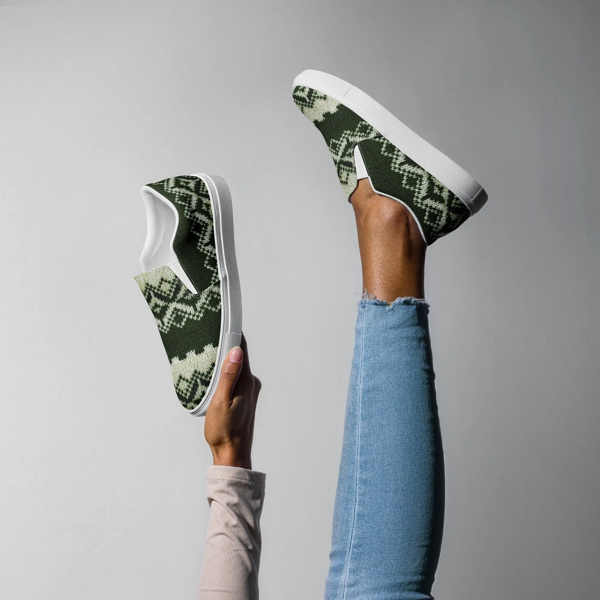 Women’s slip-on canvas shoes - Ugly SG008