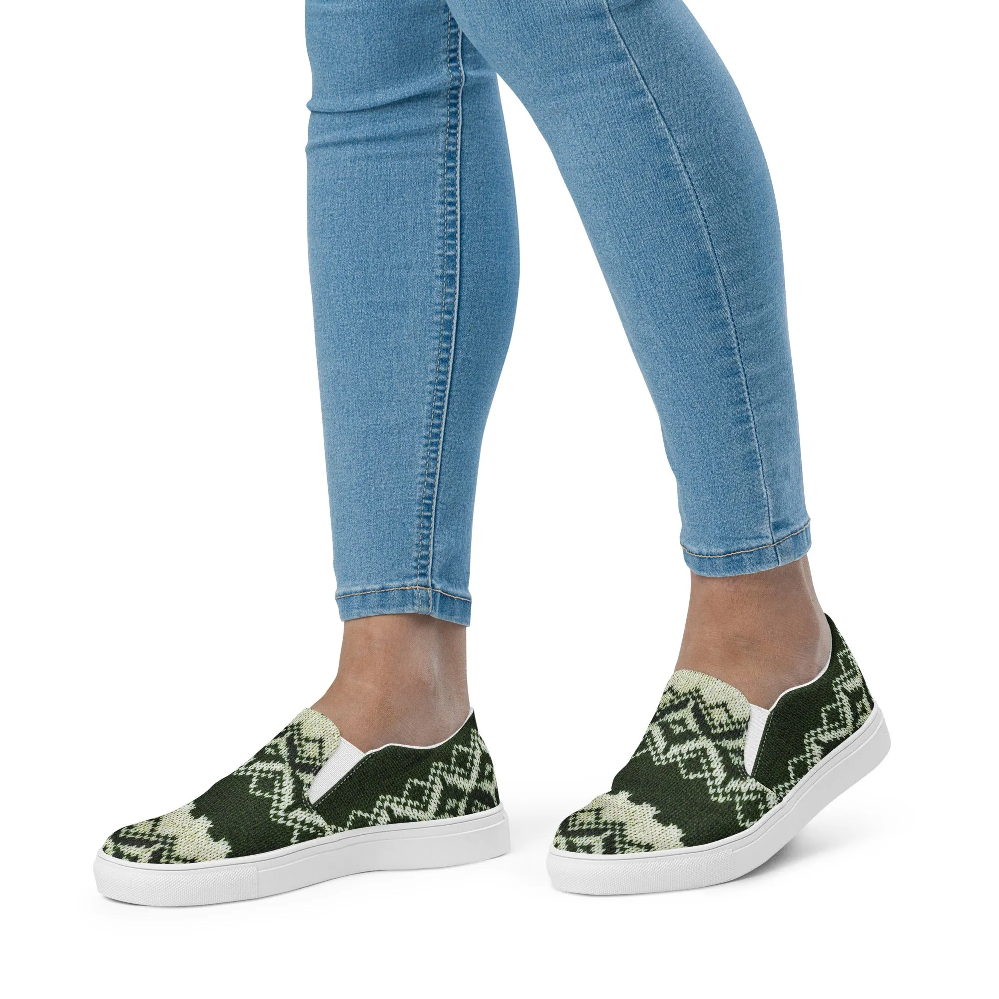 Women’s slip-on canvas shoes - Ugly SG008