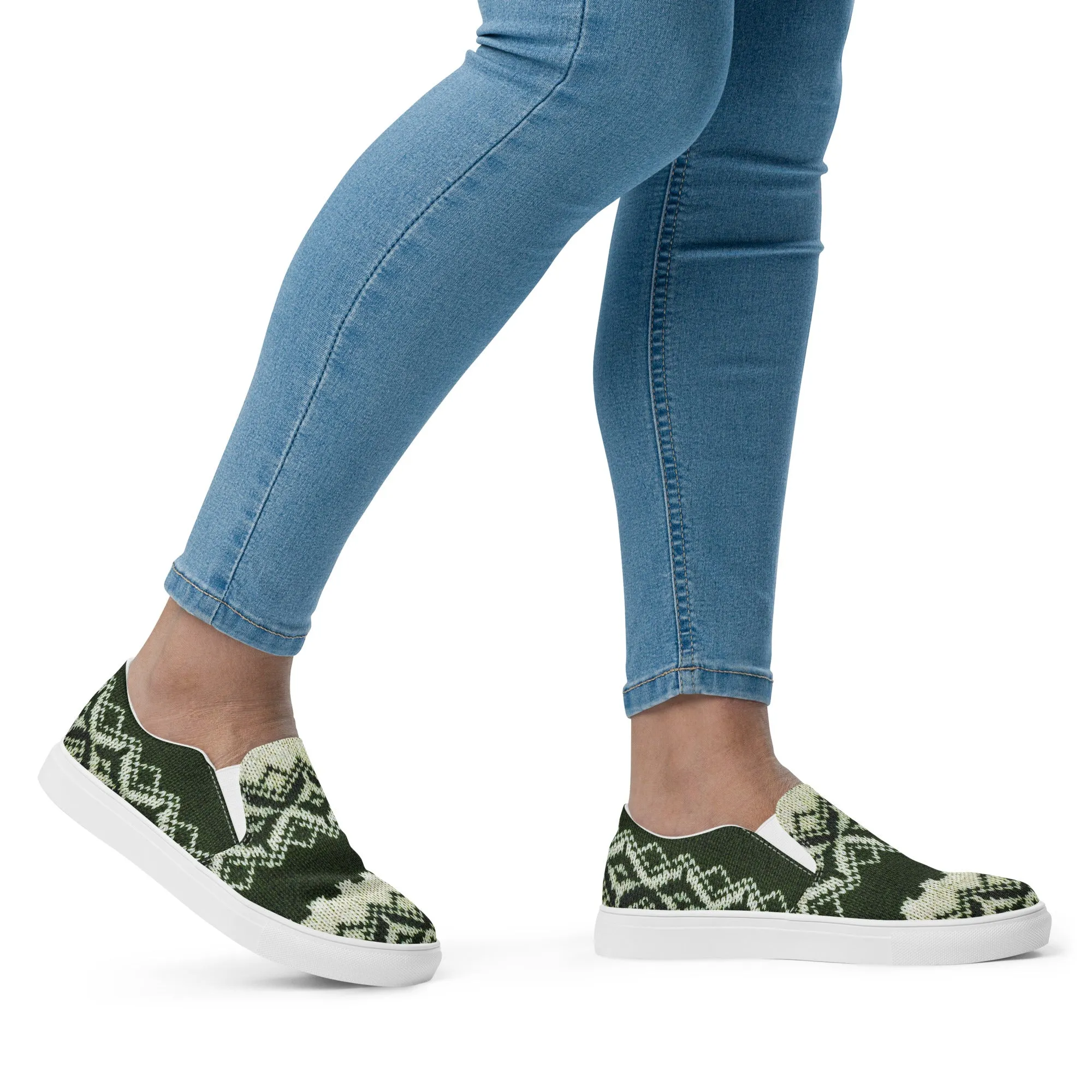 Women’s slip-on canvas shoes - Ugly SG008