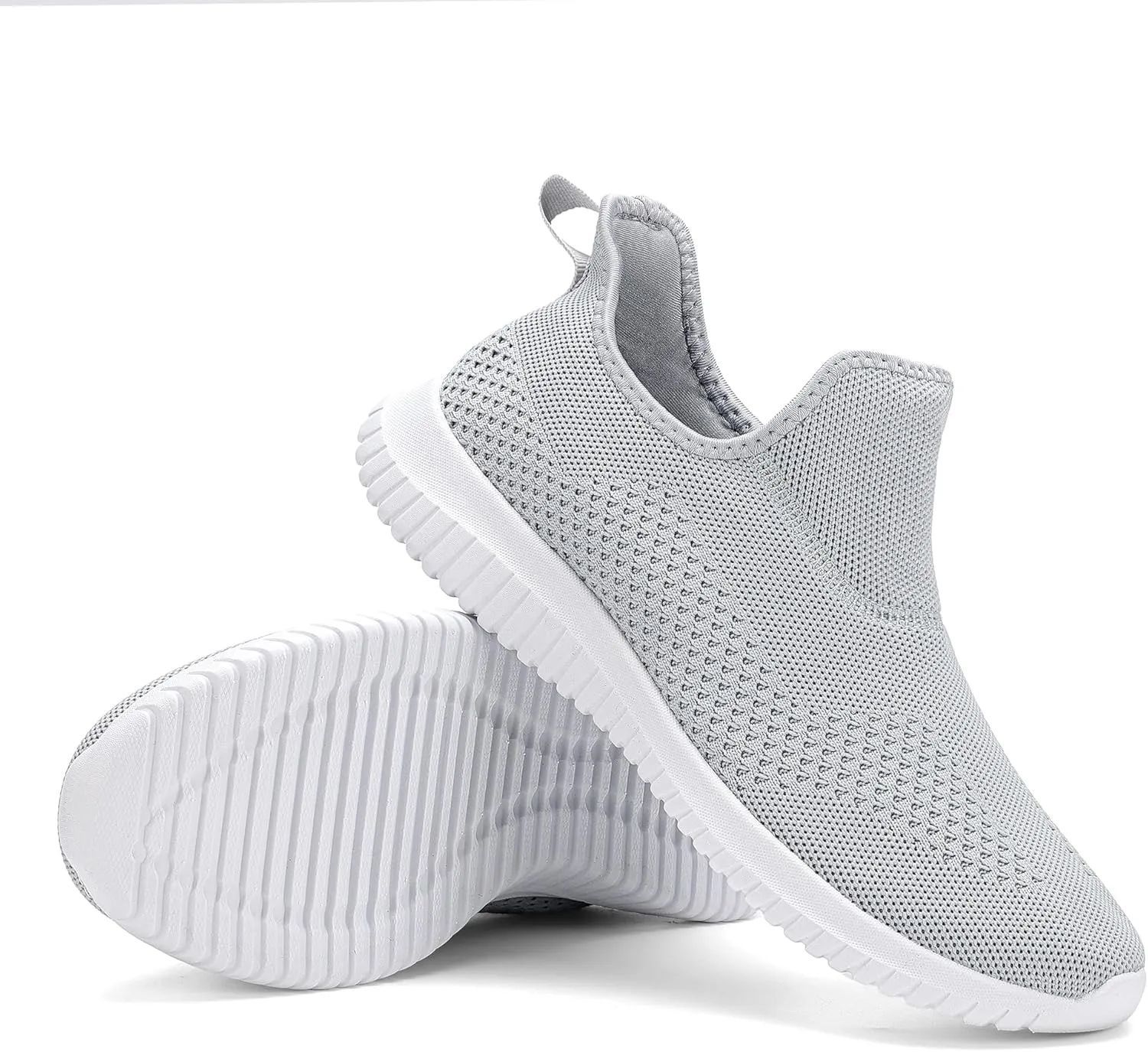 Women's Slip On Comfort Walking Shoes Ultra Lightweight Breathable Running Tennis Athletic Gym Workout Non Slip Athletic Fashion Sneakers