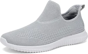 Women's Slip On Comfort Walking Shoes Ultra Lightweight Breathable Running Tennis Athletic Gym Workout Non Slip Athletic Fashion Sneakers