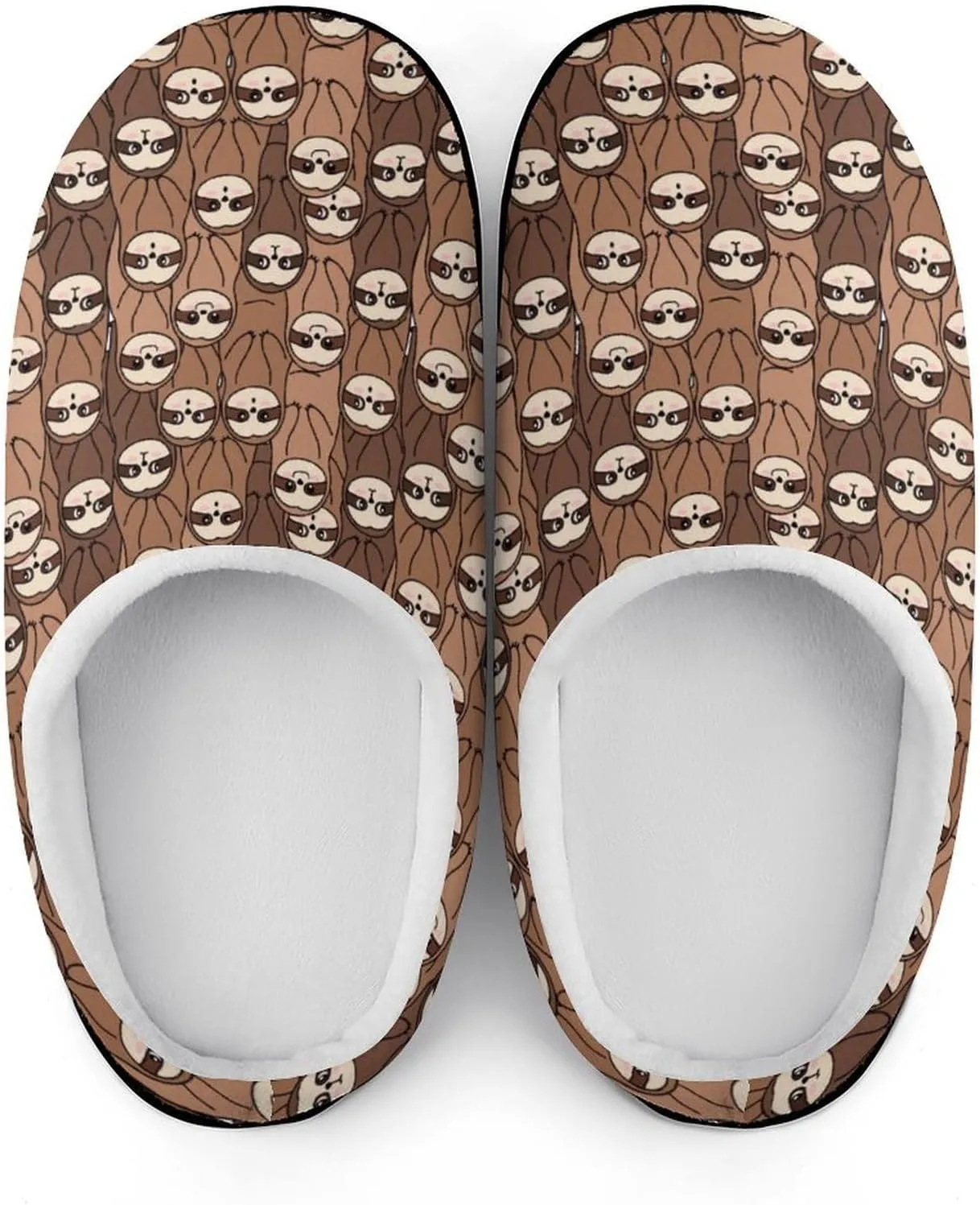 Womens Slippers Comfy Bedroom Slip-On Shoes Men's Halloween Slippers Cotton House Slippers Indoor Memory Foam Slippers