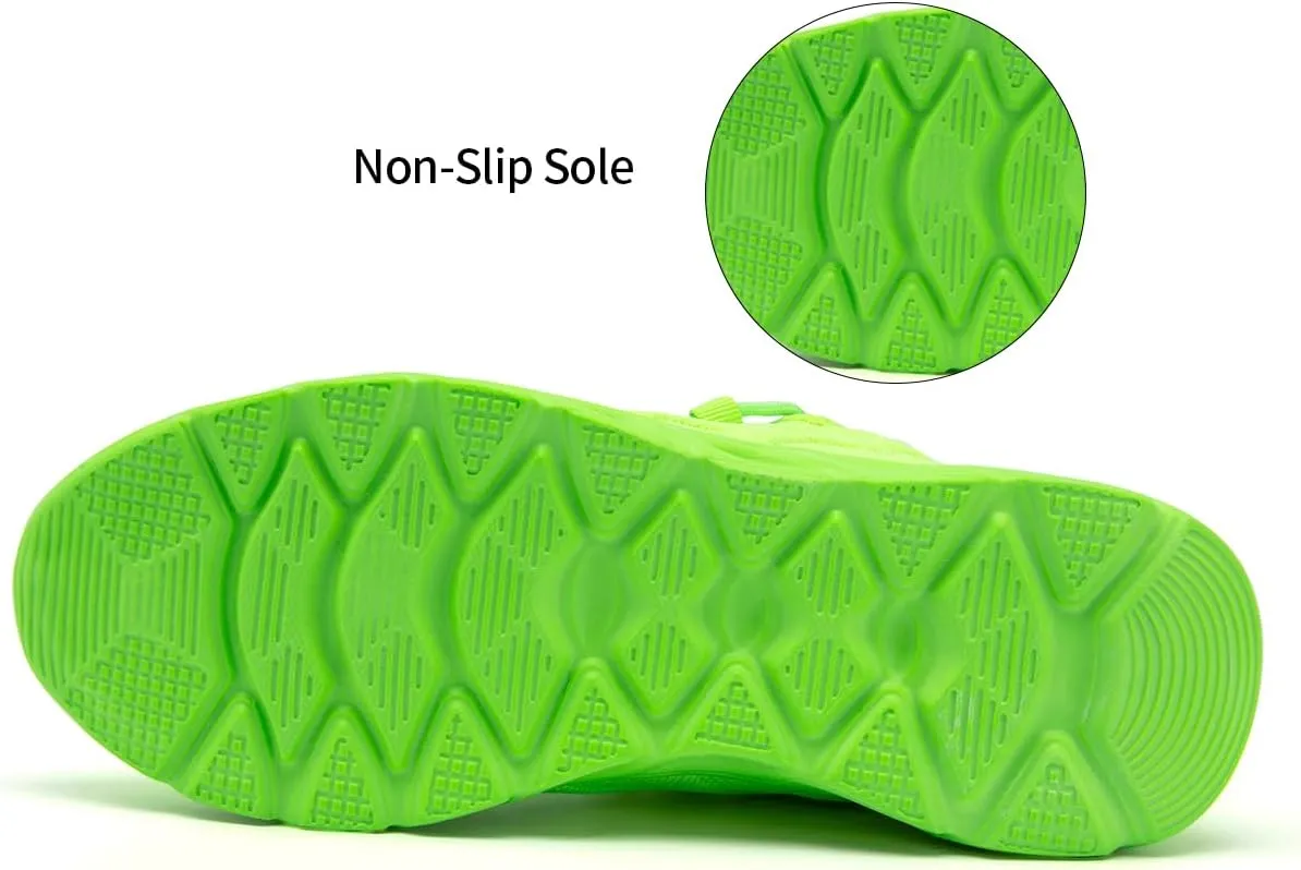 Womens Walking Shoes Slip On Sneakers Tennis Shoes Running Sport Workout Gym Shoes Athletic Non Slip Lightweight Breathable Fashion Casual Shoes for Travel Work