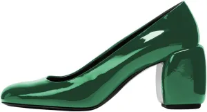 YDN Women Cute Round Toe Pumps Slip On Chunky Block Mid Heels Comfy Daily Outfit Dress Prom Party Shoes Size 4-16 US