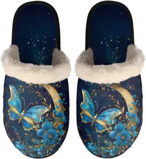 YEXIATODO Comfy House Shoes Women Size X-Small-X-Large for Girls Fuzzy Slippers for Men Cotton Slippers