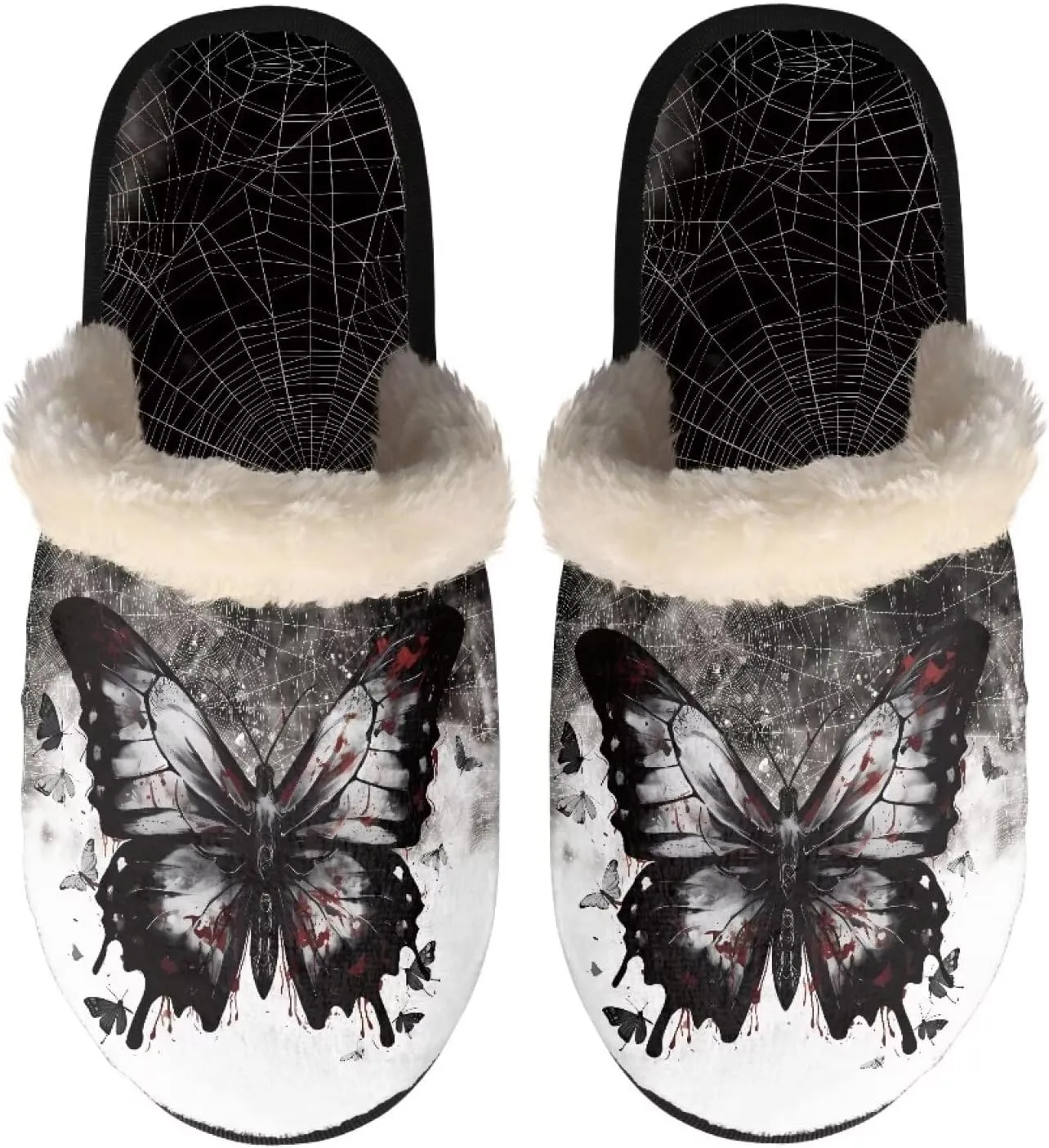 YEXIATODO Comfy House Shoes Women Size XS-XL for Girls Fuzzy Slippers for Men Cotton Slippers