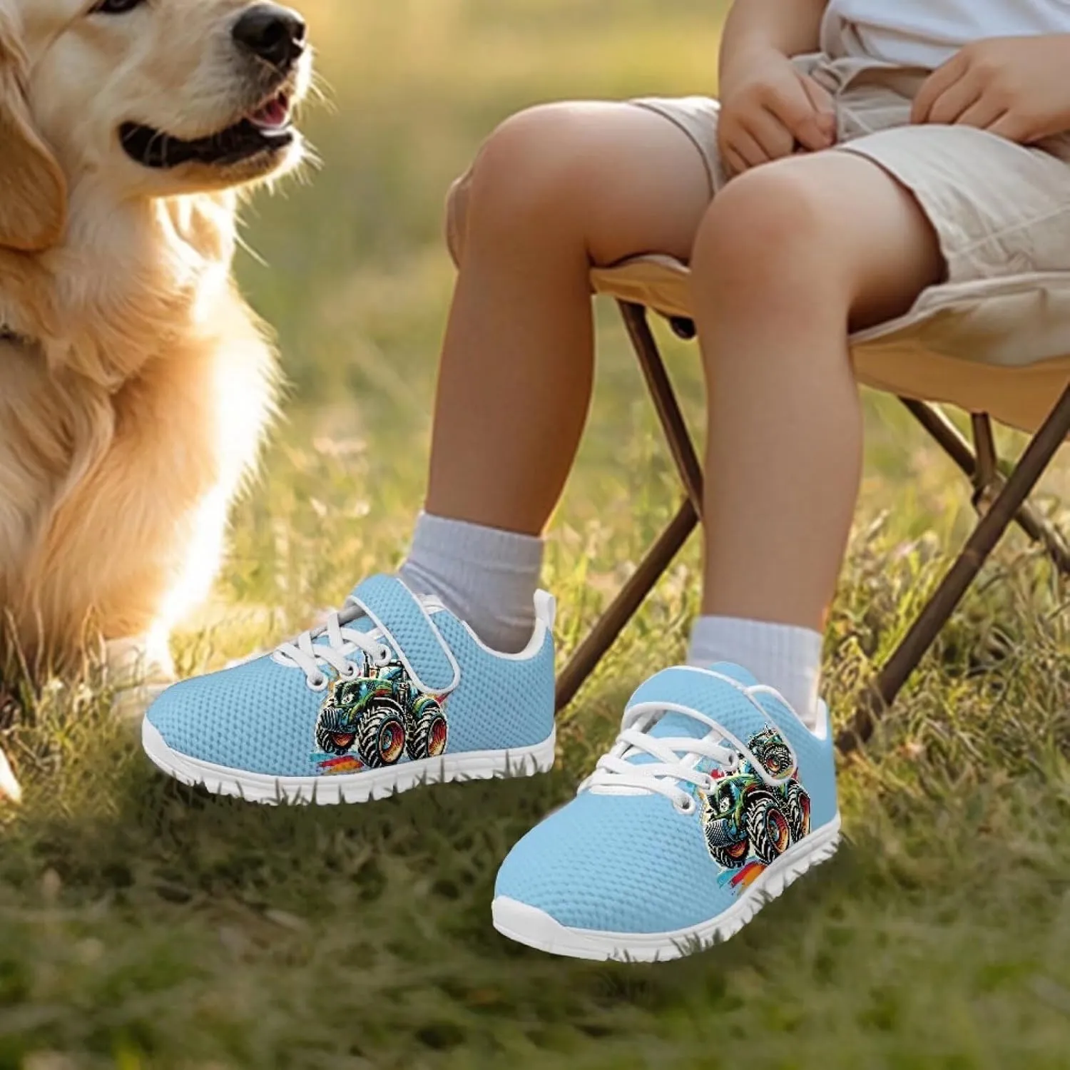 YEXIATODO Girl Boys Slip-On Sneakers Toddler/Little Kid/Big Kid Lightweight Fashion Breathable Tennis Walking Shoes